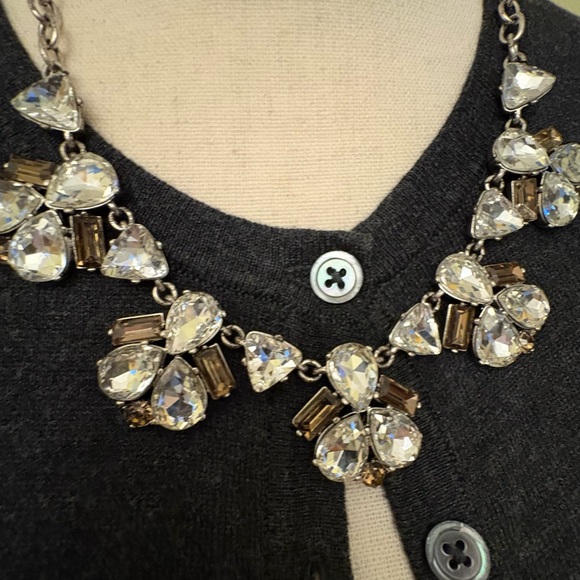 2/$20 STELLA & DOT Lila Crystal Fringe Necklace - Picture 2 of 8